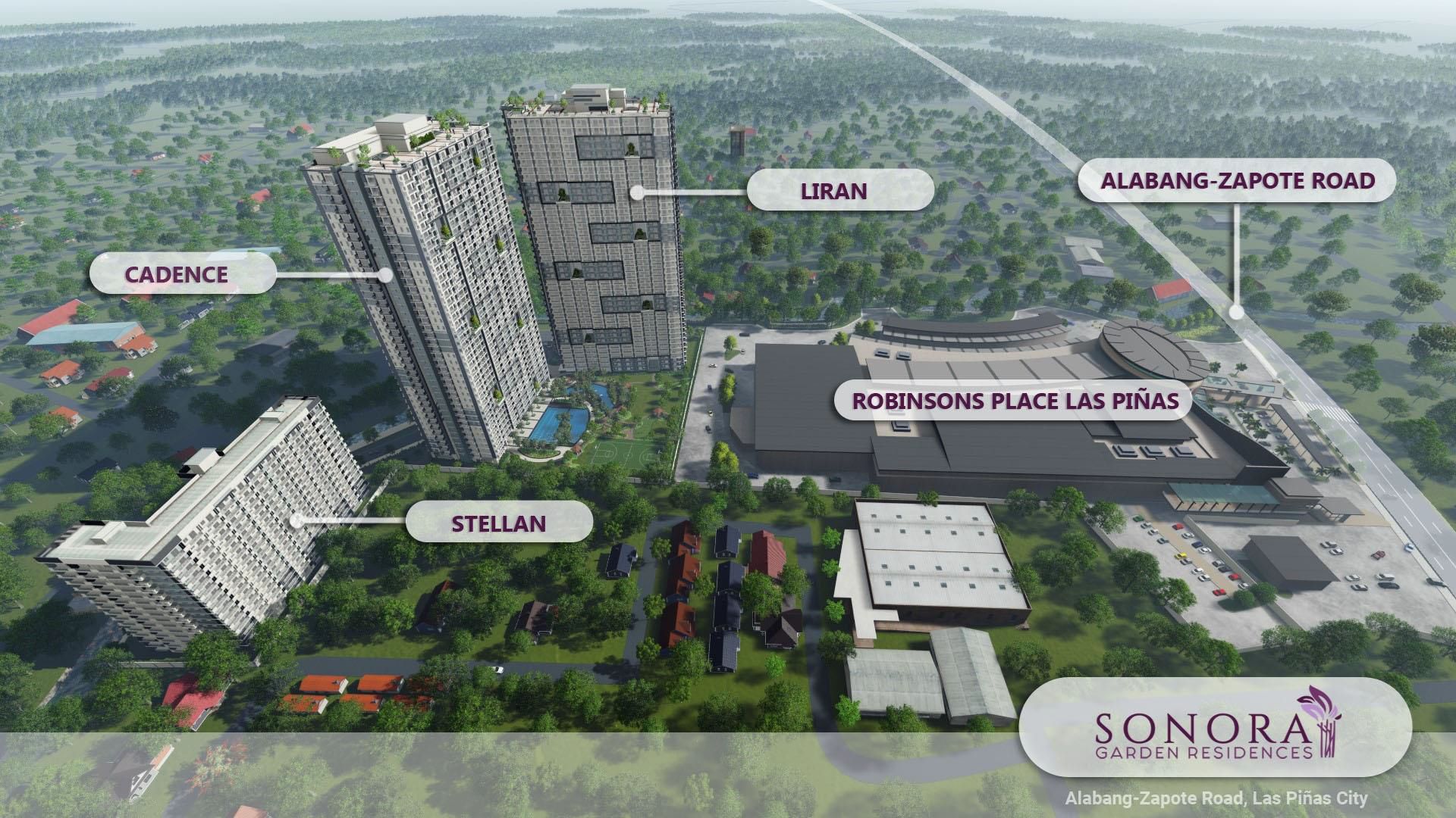 Sonora Garden Residences DMCI Development Plan - DMCI Homes Online