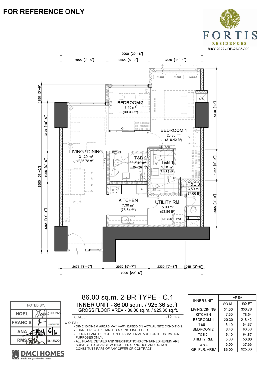 FORTIS Floor Plans Unit Layouts_Page_46 - DMCI Homes Online