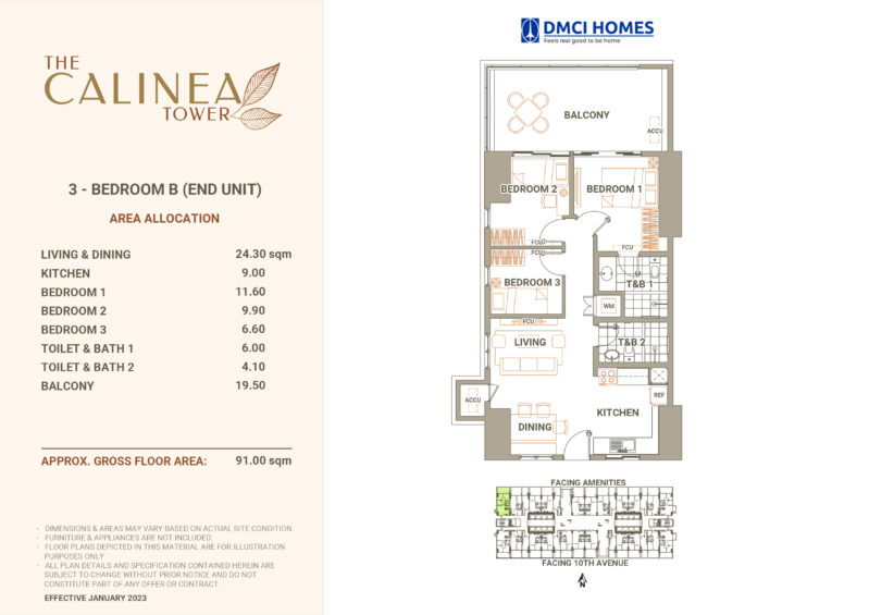 CAL 3BR B - DMCI Homes Online